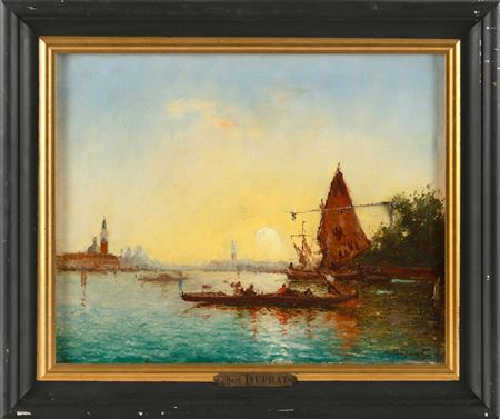 Sunset over Venice.