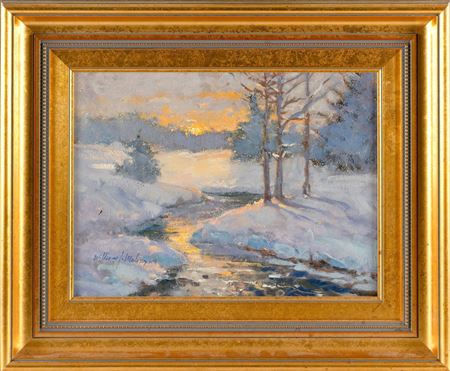 "Winter Sunrise".