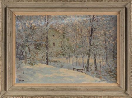 "After the Snowstorm". by Bernard Lennon - Auction record, sale price, and art valuation. Compare with similar artists and explore comparable artworks.