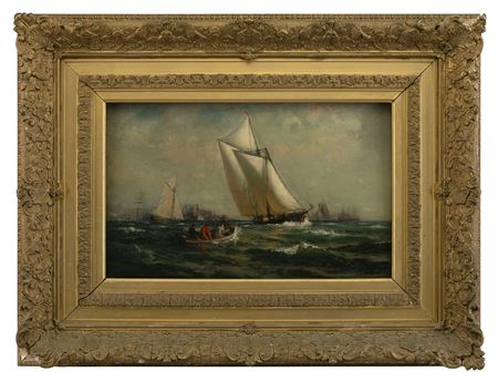 Fishing off the coast, likely New Bedford, Massachusetts