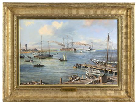 Nantucket in the 1840s with the Telegraph & Steam Camel"