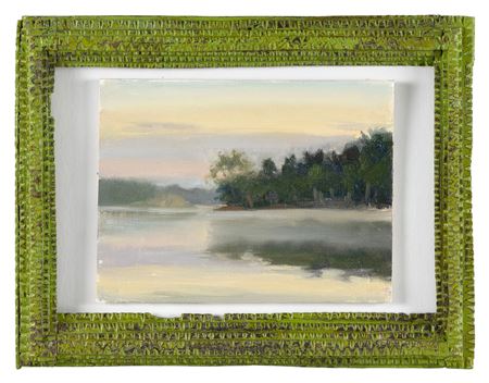 Lake landscape by Megan Lightell - Auction record, sale price, and art valuation. Compare with similar artists and explore comparable artworks.