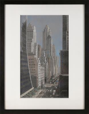 Looking east on 57th Street, New York City