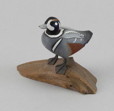 Miniature Harlequin Drake