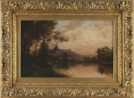 "Sunset Near Rouen".