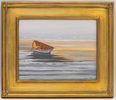 Dory at Low Tide