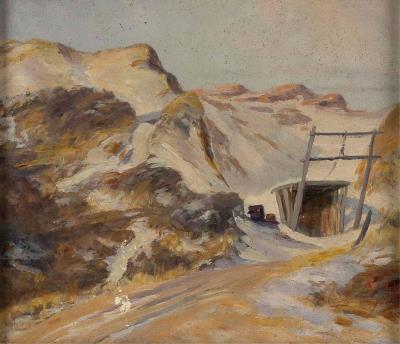 Mine Shaft in Winter
