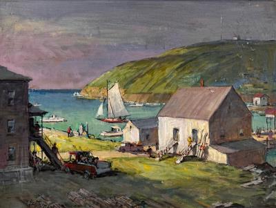 Monhegan Harbor, Maine