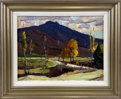 Sample artwork by Alden Bryan (1913 - 2001), known for harbor view, landscape painting - View similar artists and auction records