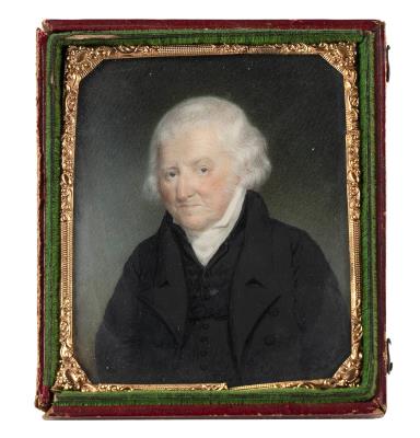 Miniature portrait of Samuel Norton