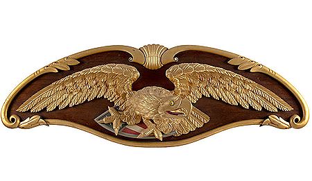 Spread-Wing Eagle Plaque