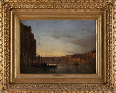 Le Grand Canal au Crepuscule Venice
