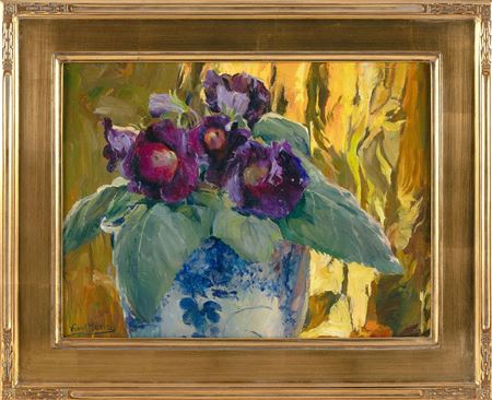 "Nature in Art - Gloxinias".