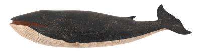 Humpback whale plaque