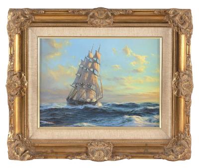 Bound for San Francisco Clipper Toward Sweepstakes
