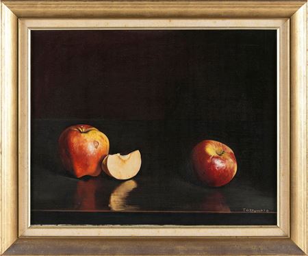 Still life of apples