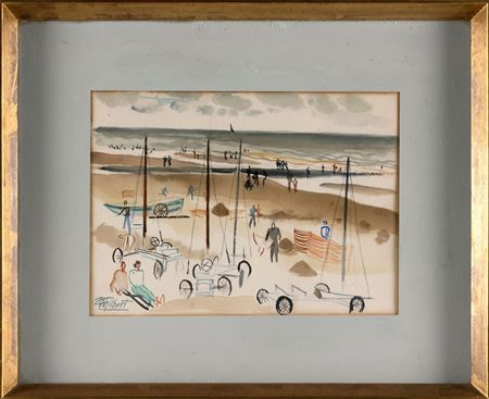 Beach scene