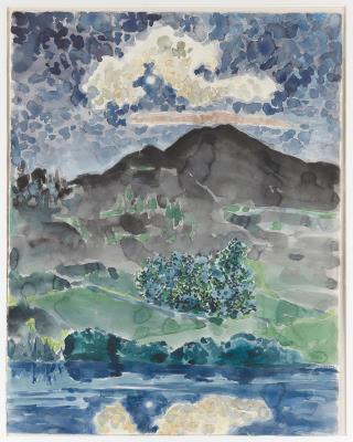 Night at Mt. Aso