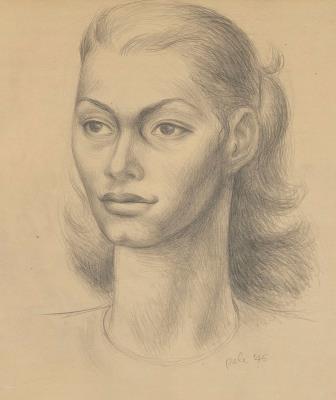 Portrait of a woman, 1945.
