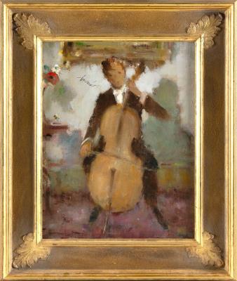 Young Man with Cello