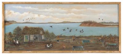 Duck and goose blind