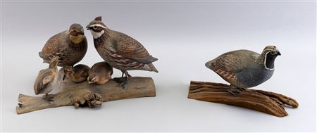 BIRD CARVINGS