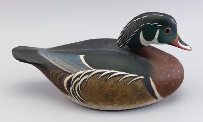 WOOD DUCK DRAKE DECOY