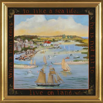 Sample artwork by Elizabeth Mumford (1950 - 2020), known for nostalgia, americana - View similar artists and auction records