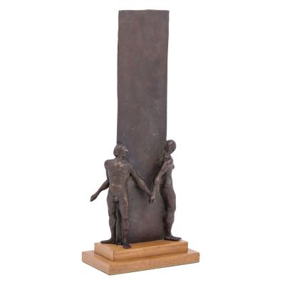 Couple with a Wall Between