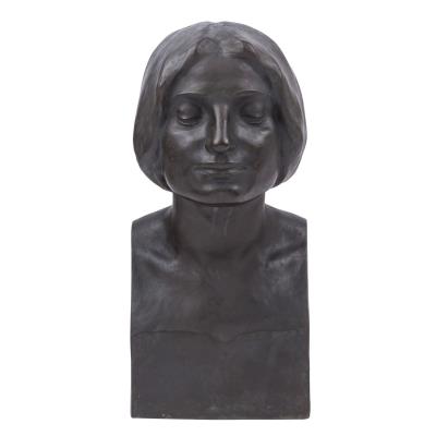 Portrait bust of a woman