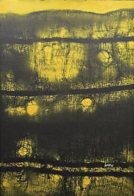 The yellow Moon in black (1975) by Luca Luigi Castellano - Auction record, sale price, and art valuation. Compare with similar artists and explore comparable artworks.