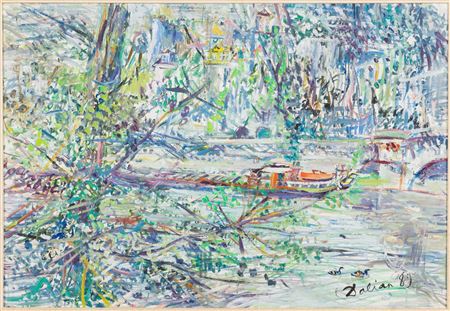 Le Seine by Armand Dalian - Auction record, sale price, and art valuation. Compare with similar artists and explore comparable artworks.