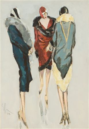 Tre figurini, 1928