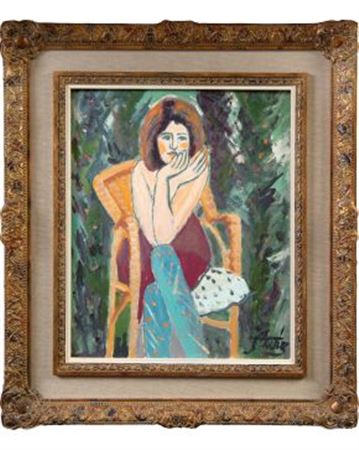 Sample artwork by Jordi Curos Ventura (1930 - 2017), known for painting - View similar artists and auction records