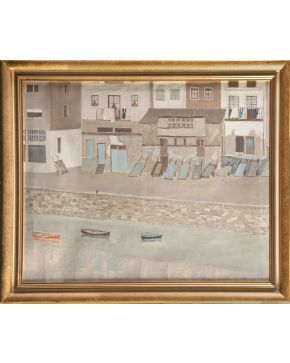 Old Port of Bermeo, 1974