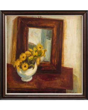 Mirror with Flowers, 1974