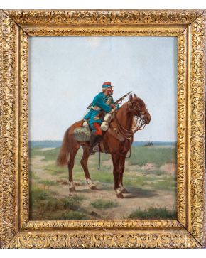 Soldier on Horseback