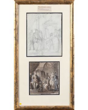 Sofonisba Anguissola painting the portrait of Prince Don Carlos before Isabel de Valois by Valentin Carderera - Auction record, sale price, and art valuation. Compare with similar artists and explore comparable artworks.