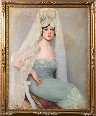 Manola with a White Mantilla