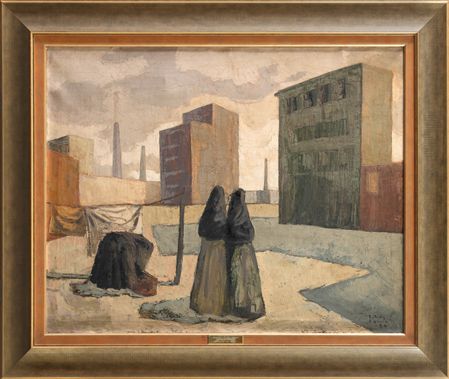 Street of Gijón 1954