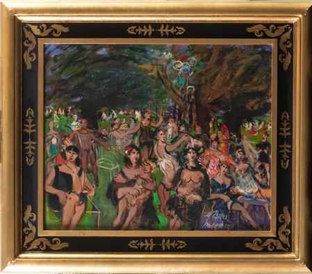 "The Park". 2001 by Philippe Monteagudo - Auction record, sale price, and art valuation. Compare with similar artists and explore comparable artworks.
