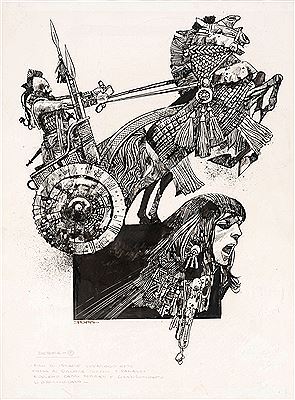 Debora, 80s by Sergio Toppi - Auction record, sale price, and art valuation. Compare with similar artists and explore comparable artworks.