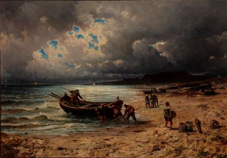 Fishermen in Normandy