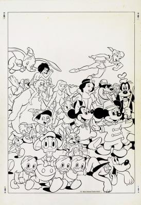 Sample artwork by Luciano Bottaro (1931 - 2006), known for illustrations - View similar artists and auction records