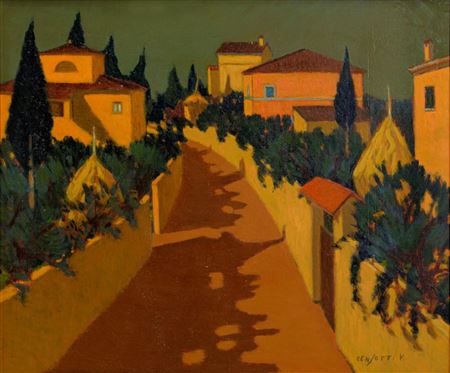 Sample artwork by Vincenzo Censotti (1913 - 2005), known for painting - View similar artists and auction records