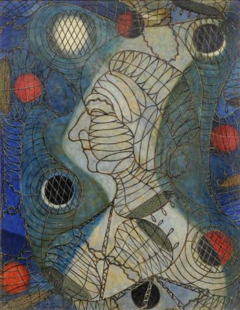 Self-portrait in space by Fulvio Pendini - Auction record, sale price, and art valuation. Compare with similar artists and explore comparable artworks.