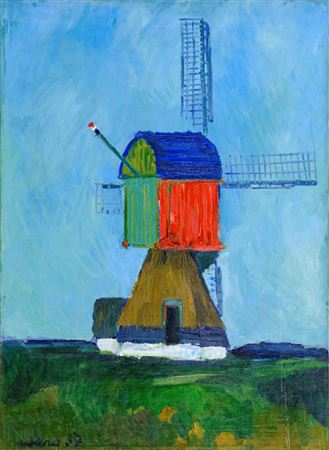 Dutch Red Mill by Saverio Barbaro - Auction record, sale price, and art valuation. Compare with similar artists and explore comparable artworks.