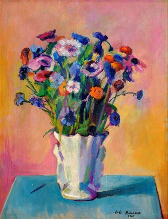 Vase of Anemones
