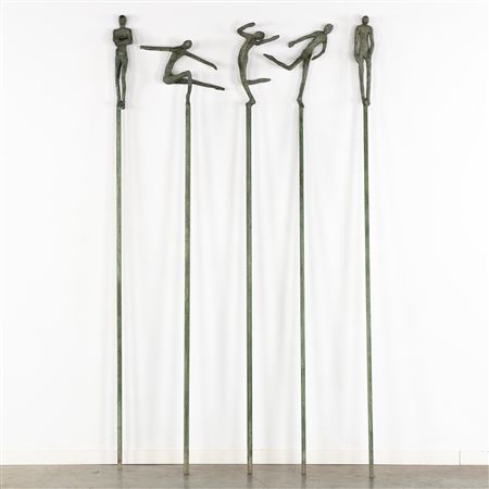 'Philosophy GA76', Five Garden Statues.
