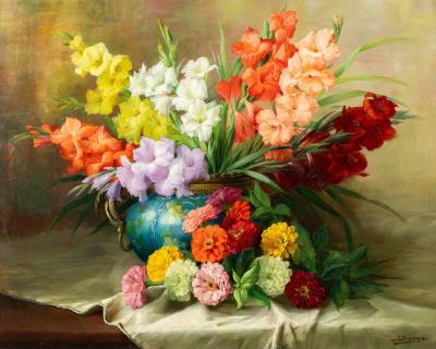 Gladiolus & Gerbera
